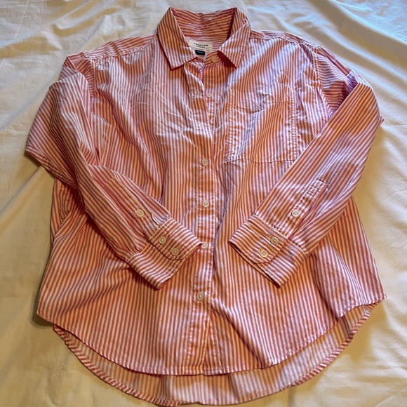 AE STRIPED BUTTON DOWN - Picture 1 of 5